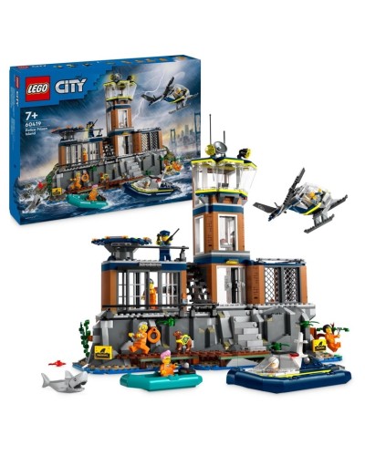 Konstruktor LEGO City Police Prison Island 60419, 980 parça, 7 yaşdan