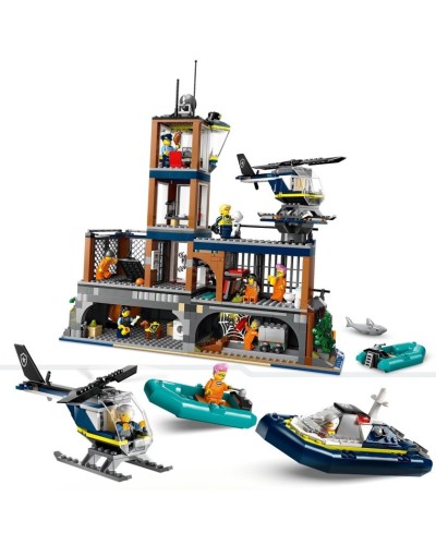 Konstruktor LEGO City Police Prison Island 60419, 980 parça, 7 yaşdan