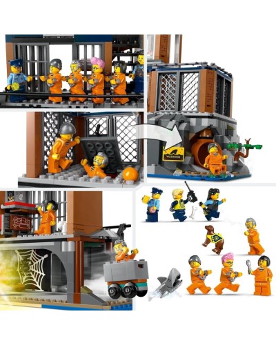 Konstruktor LEGO City Police Prison Island 60419, 980 parça, 7 yaşdan