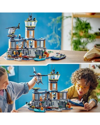 Konstruktor LEGO City Police Prison Island 60419, 980 parça, 7 yaşdan
