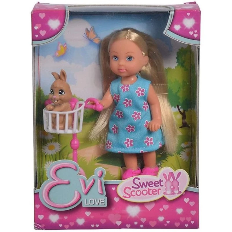 Kukla Evi Love Simba dovşan ilə samokatda Kukla Evi Love Simba dovşan ilə samokatda