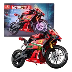 Konstruktor Castela Motorcycle, 6+ yaş, 470 hissə Konstruktor Castela Motorcycle, 6+ yaş, 470 hissə