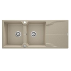 Mətbəx çanağı Deante Andante ZQN 7213, 50x116 sm, qranit, qəhvəyi