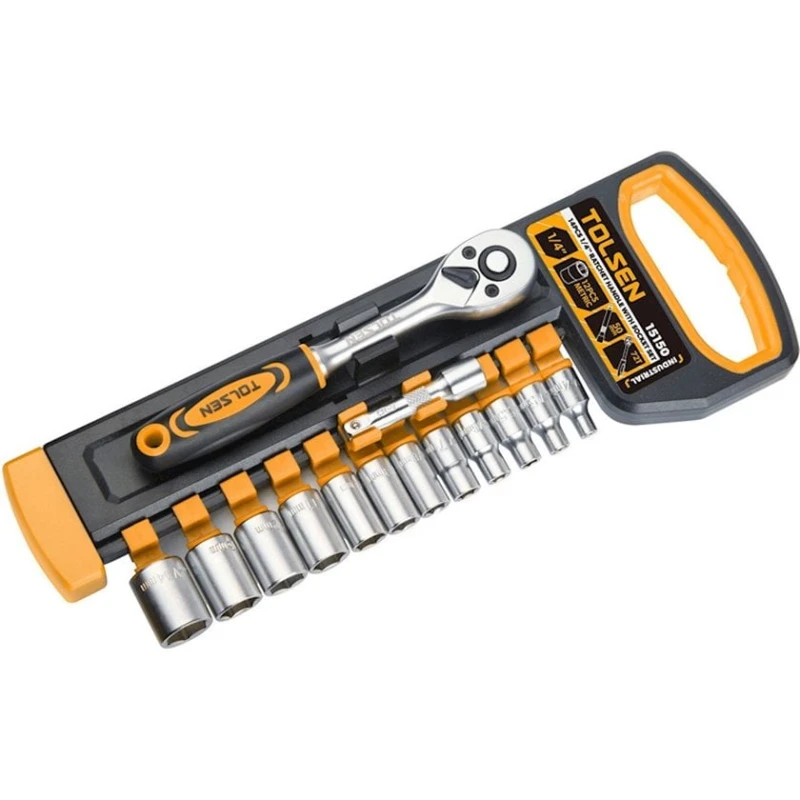 Çaxçax ilə şalbanbaşı başlıqları dəsti Tolsen, 1/4 Çaxçax ilə şalbanbaşı başlıqları dəsti Tolsen, 1/4