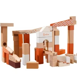 Конструктор TNWX-5250, дерево, 60 деталей Конструктор TNWX-5250, дерево, 60 деталей