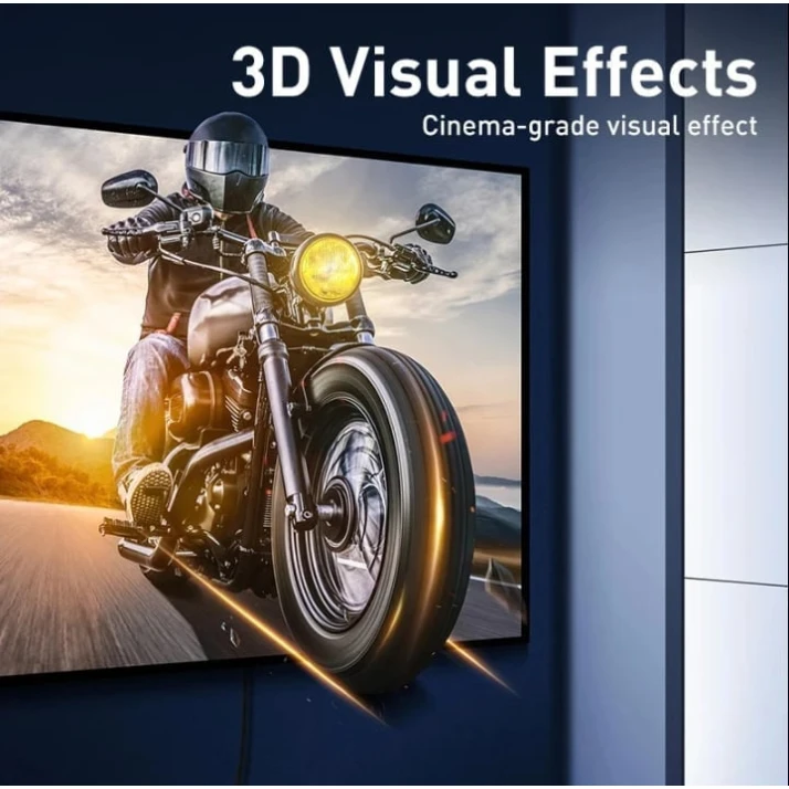 Кабель HDMI 2.1 8K 48Gbps 3M Кабель HDMI 2.1 8K 48Gbps 3M