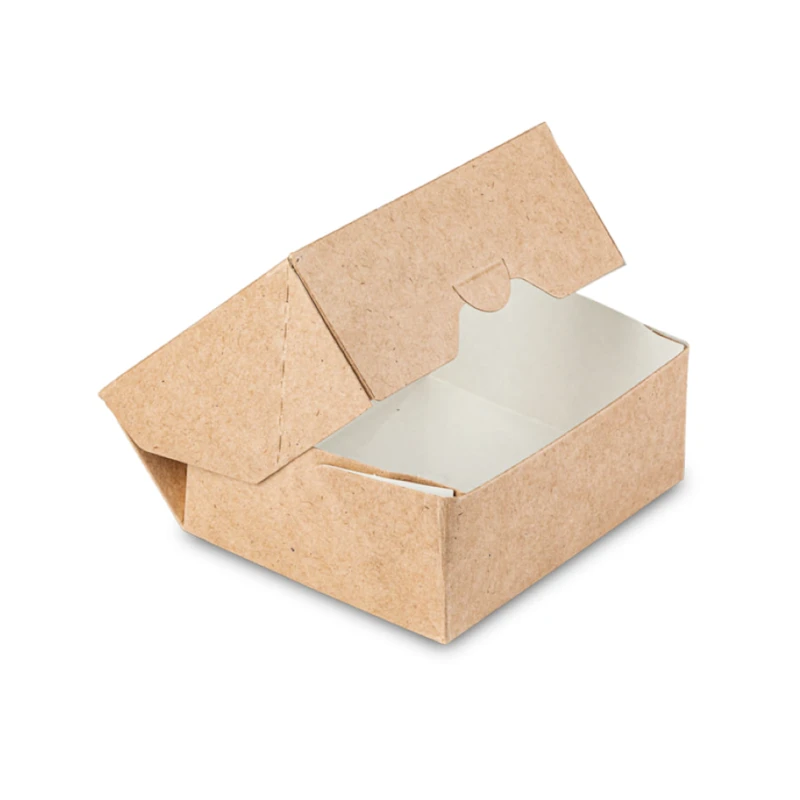 Одноразовые контейнеры для пищевых продуктов Loyal-5891735832, 50 шт, коричневые