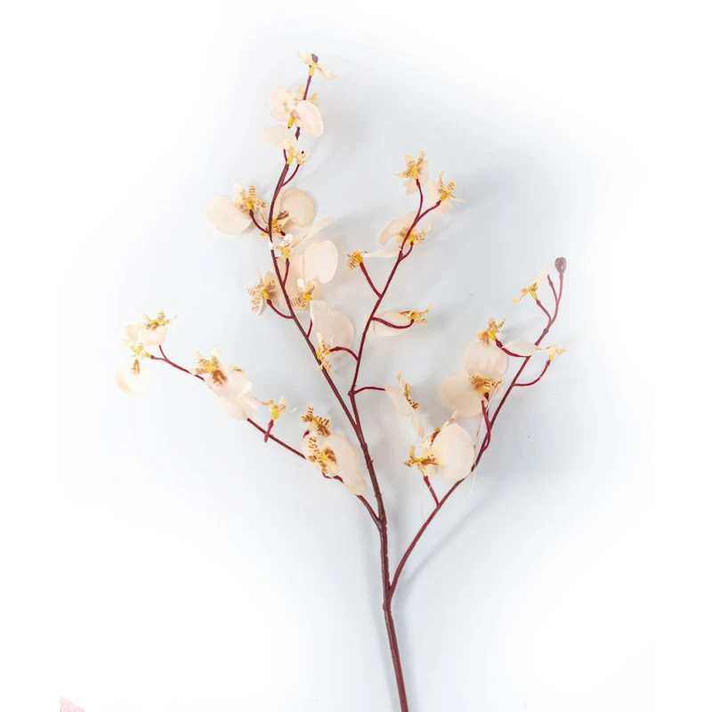 Искусственный цветок Hom-me 102898 Орхидея, 80 см, персиковый