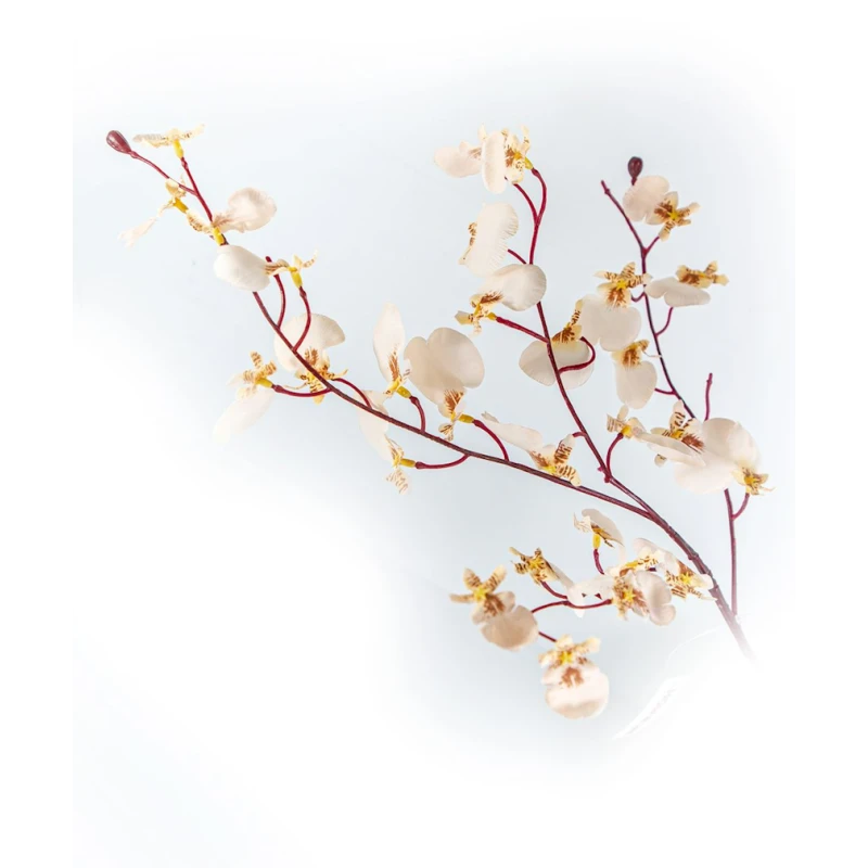 Искусственный цветок Hom-me 102898 Орхидея, 80 см, персиковый