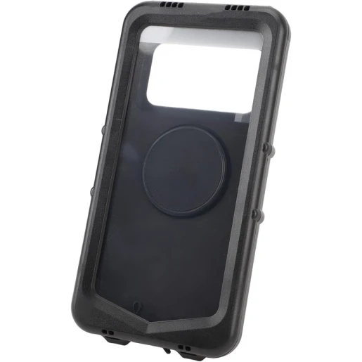 Держатель для телефона на руль велосипеда acrunu_teltut, пластик, черный