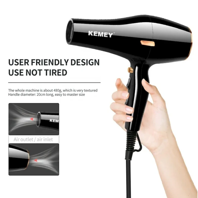 Фен Kemei KM-9834 Фен Kemei KM-9834