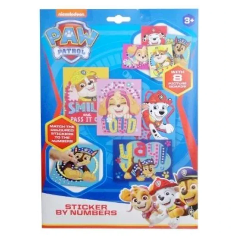 Наклейки Rms International Paw Patrol, 8 шт, 3+ лет, разноцветный Наклейки Rms International Paw Patrol, 8 шт, 3+ лет, разноцветный