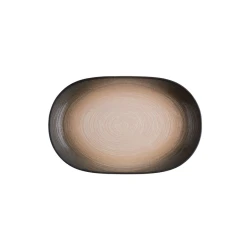 Блюдо ID-Fine Canyon Magnus, фарфор, коричневое, 28 см