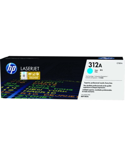 Toner-kartric HP 312A (CF381A) Cyan