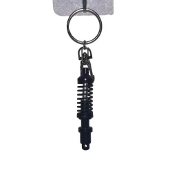 Brelok Amortizator AR3, paslanmayan polad, qara
