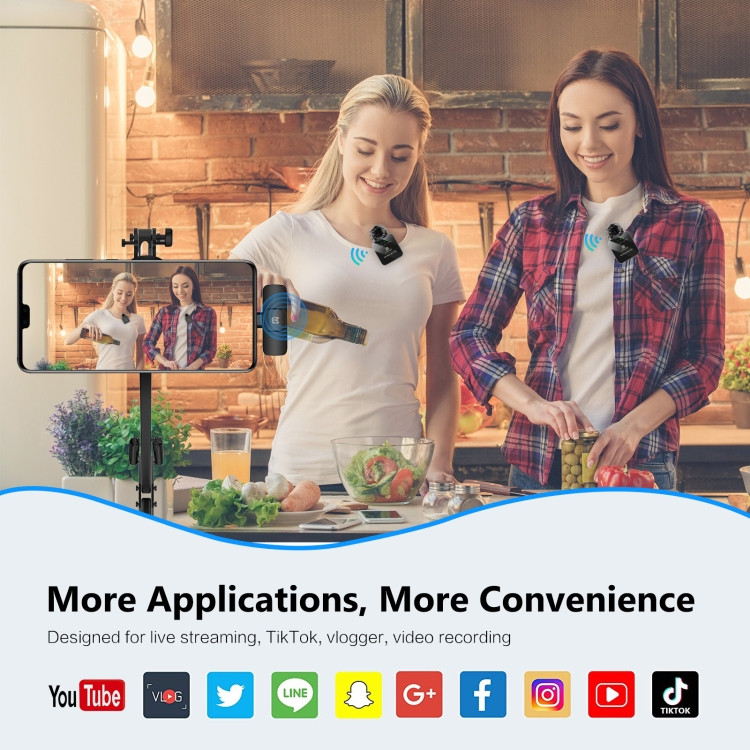 Беспроводной микрофон Puluz Type-C PU6489B