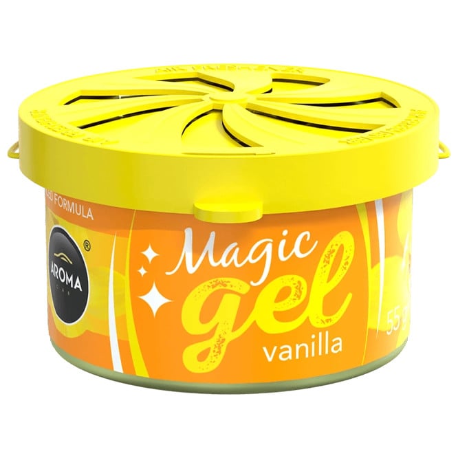 Ароматизатор для автомобиля Aroma Car Magic Gel Vanilla, 55 г