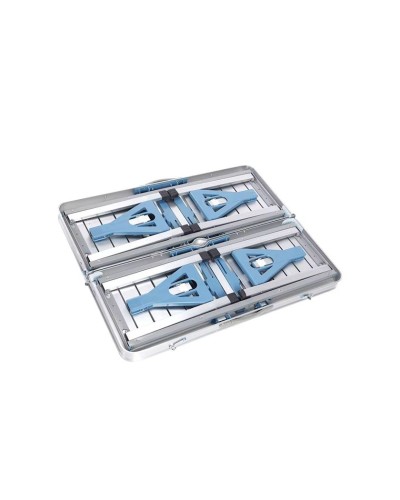 Yığılan mebel dəsti, 10x85x33 sm, alüminium/plastik, ağ