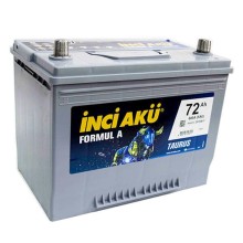 Avtomobil akkumulyatoru İnci Akü FormulA 72 Ah