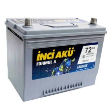 Avtomobil akkumulyatoru İnci Akü FormulA 72 Ah