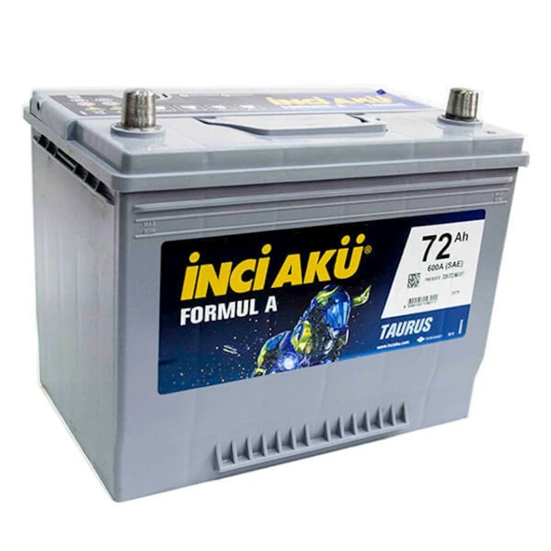 Аккумулятор автомобильный İnci Akü FormulA 72 Ah Аккумулятор автомобильный İnci Akü FormulA 72 Ah
