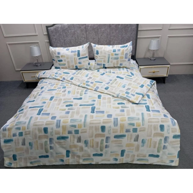 Комплект постельного белья Luxe Cotton MX939, пододеяльник 160x220, простыня 160x240, наволочка 50x70 Комплект постельного белья Luxe Cotton MX939, пододеяльник 160x220, простыня 160x240, наволочка 50x70