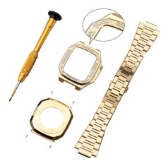 Qayış və çexol SW680 Apple Watch Ultra 41mm üçün Gold