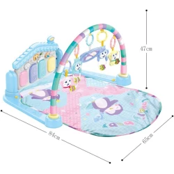 Игровой коврик 1881-1, голубой Игровой коврик 1881-1, голубой