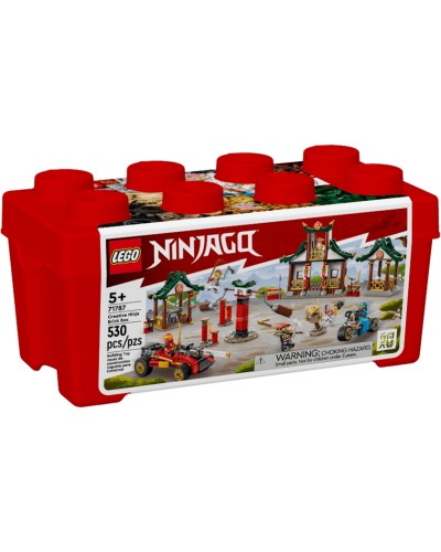 Konstruktor LEGO Ninjago Creative Ninja Brick Box 71787, 5+ yaş, 530 əd