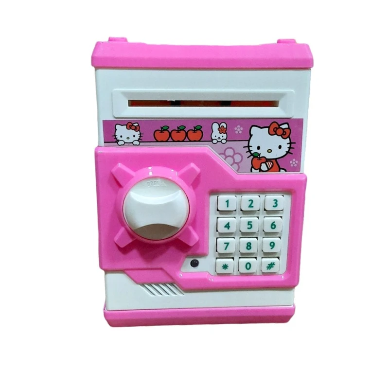 Детская копилка-сейф с кодом, для девочек, товар в ассортименте Детская копилка-сейф с кодом, для девочек, товар в ассортименте