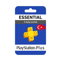 Подписка Sony PS Plus Essential (PSN Турция, PS4/PS5) на 3 месяца