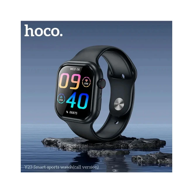 Умные спортивные часы Hoco Y23 черные