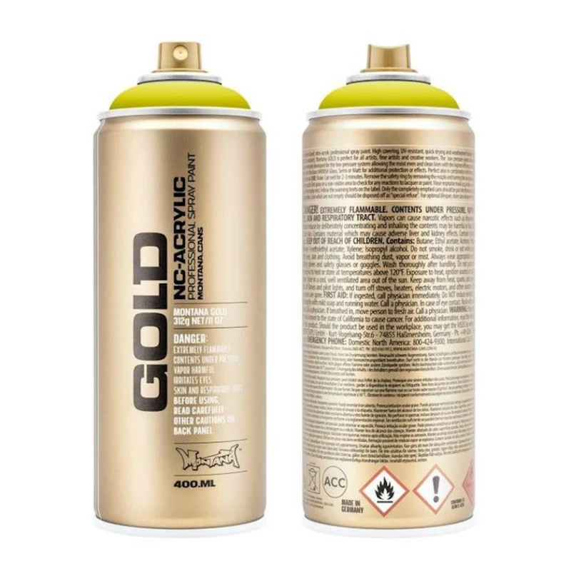 Aerozol boya Montana Gold G1120 Banana Joe 400 ml