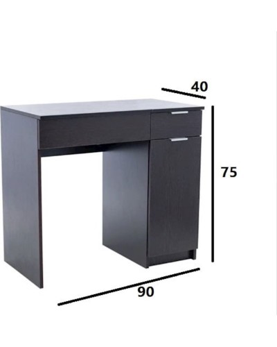 Kosmetika masası 3563_M2StolMirVen Venge, LDSP, 75x40x90 sm