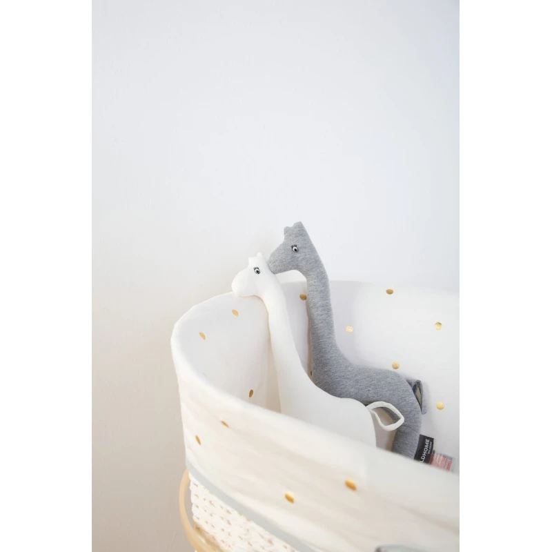Мягкая игрушка Childhome Baby Giraffe Jersey белый 35 см Мягкая игрушка Childhome Baby Giraffe Jersey белый 35 см