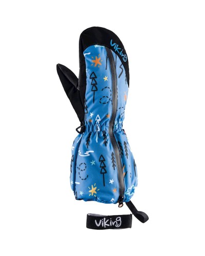 Əlcəklər uşaqlar üçün Viking Snoppy, ölçü 5, göy