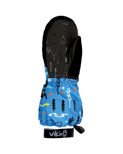 Əlcəklər uşaqlar üçün Viking Snoppy, ölçü 5, göy