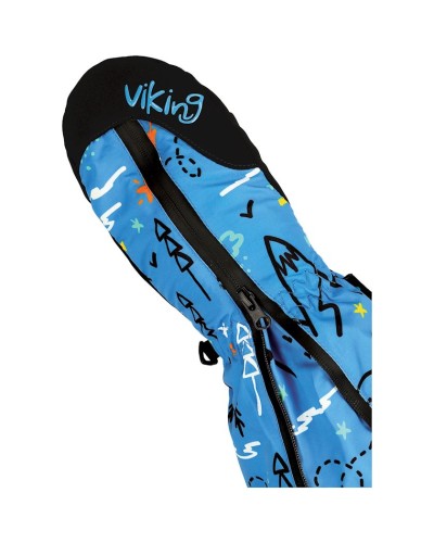 Əlcəklər uşaqlar üçün Viking Snoppy, ölçü 5, göy