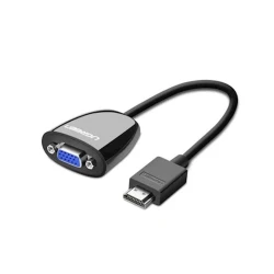 Конвертер Ugreen HDMI to VGA Converter without Audio (Black) MM105 40253