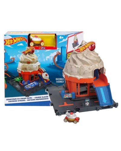 Avtotrek Hot Wheels City Downtown Ice Cream Shop HKX38