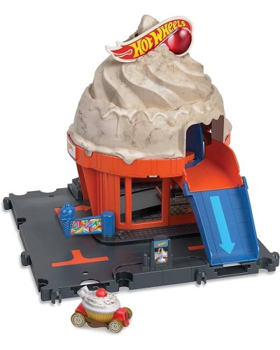 Avtotrek Hot Wheels City Downtown Ice Cream Shop HKX38