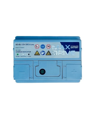 Avtomobil akkumulyatoru Max Drive SMF 12В 60Ач 580А(EN) R+ 5608004