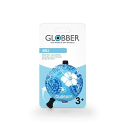 Сигнал для скутера Globber, сталь/ABS-пластик, голубой, 8х15 см