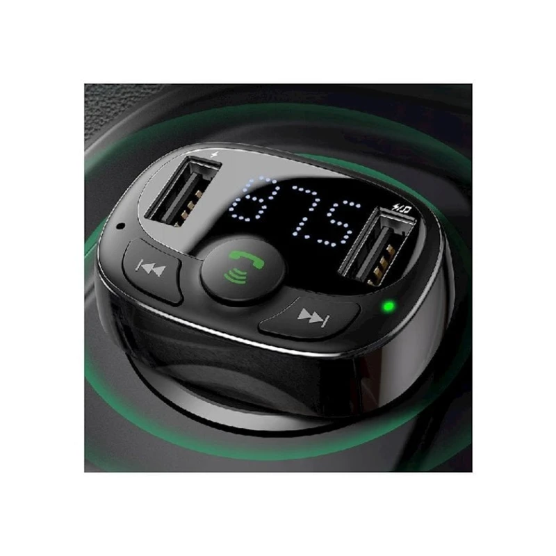 Автомобильное зарядное устройство с FM-трансмиттером Baseus CCTM-01 Автомобильное зарядное устройство с FM-трансмиттером Baseus CCTM-01