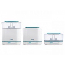 Buxarlı sterilizator Philips Avent 3ü 1də 650 W, plastik, ağ, 290x160x350 mm