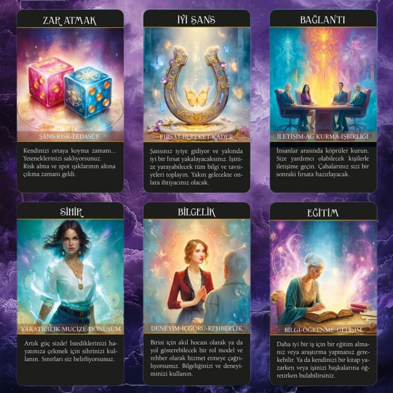 Kartlar Para ve Kariyer Kehanet Destesi Tarot
