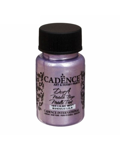 Akril boya-metallik Cadence Dora Metallic Paint 165 Lilac Mist 50 ml