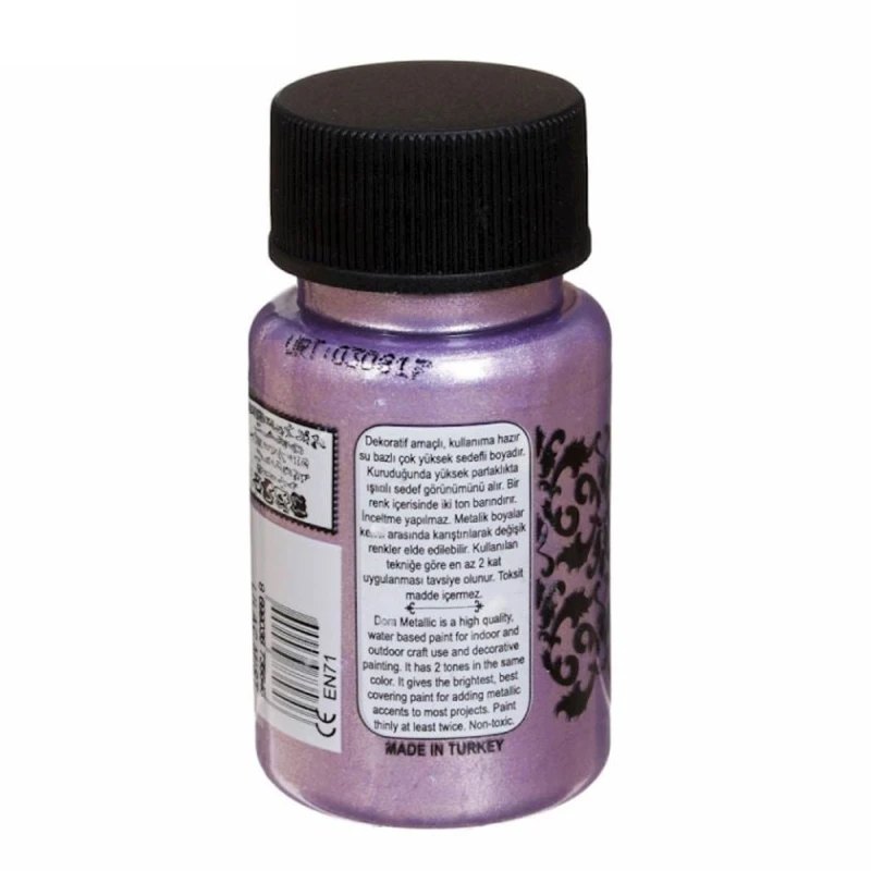 Акриловая краска-металлик Cadence Dora Metallic Paint 165 Lilac Mist 50 мл