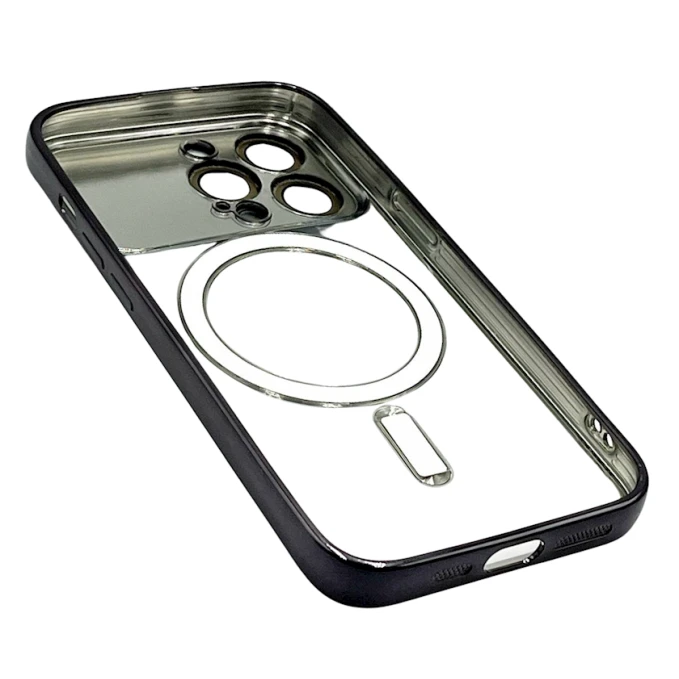 Çexol Auto Focus Magsafe Apple iPhone 14 Pro üçün Black