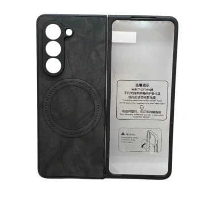 Çexol Samsung Galaxy Z Fold 5 üçün qara